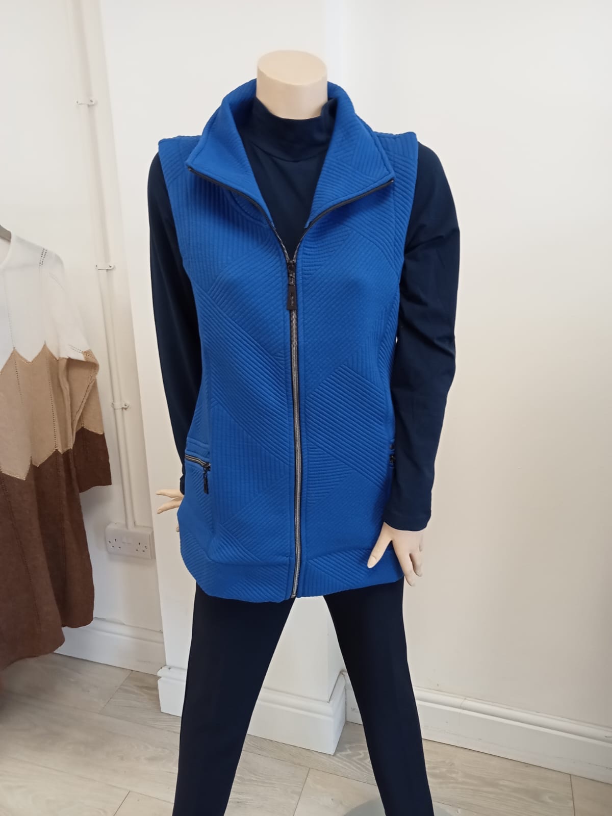 Dolcezza Shapphire Blue Gilet