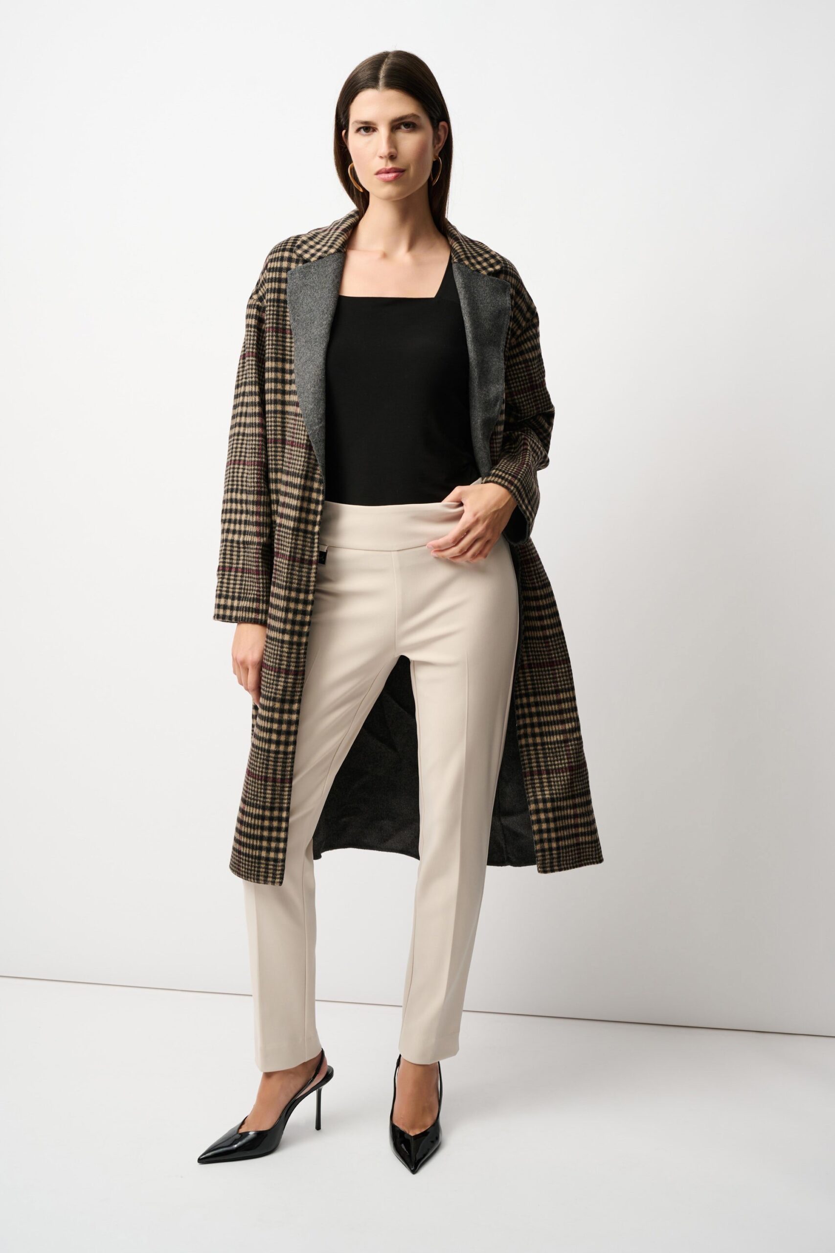 Joseph Ribkoff Classic Cream Slim Leg Trouser